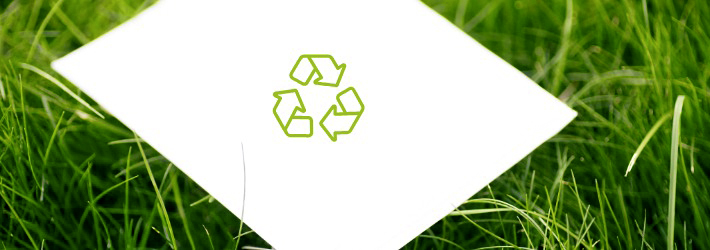 100% Recyclingpapier - Der Umwelt zuliebe