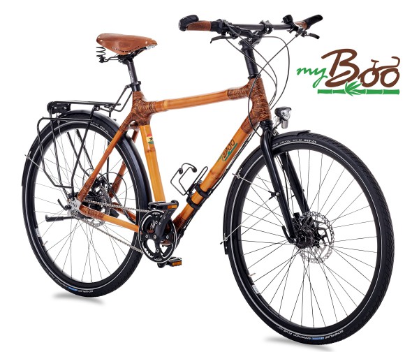 das my Afram Alfine Bambus-Fahrrad