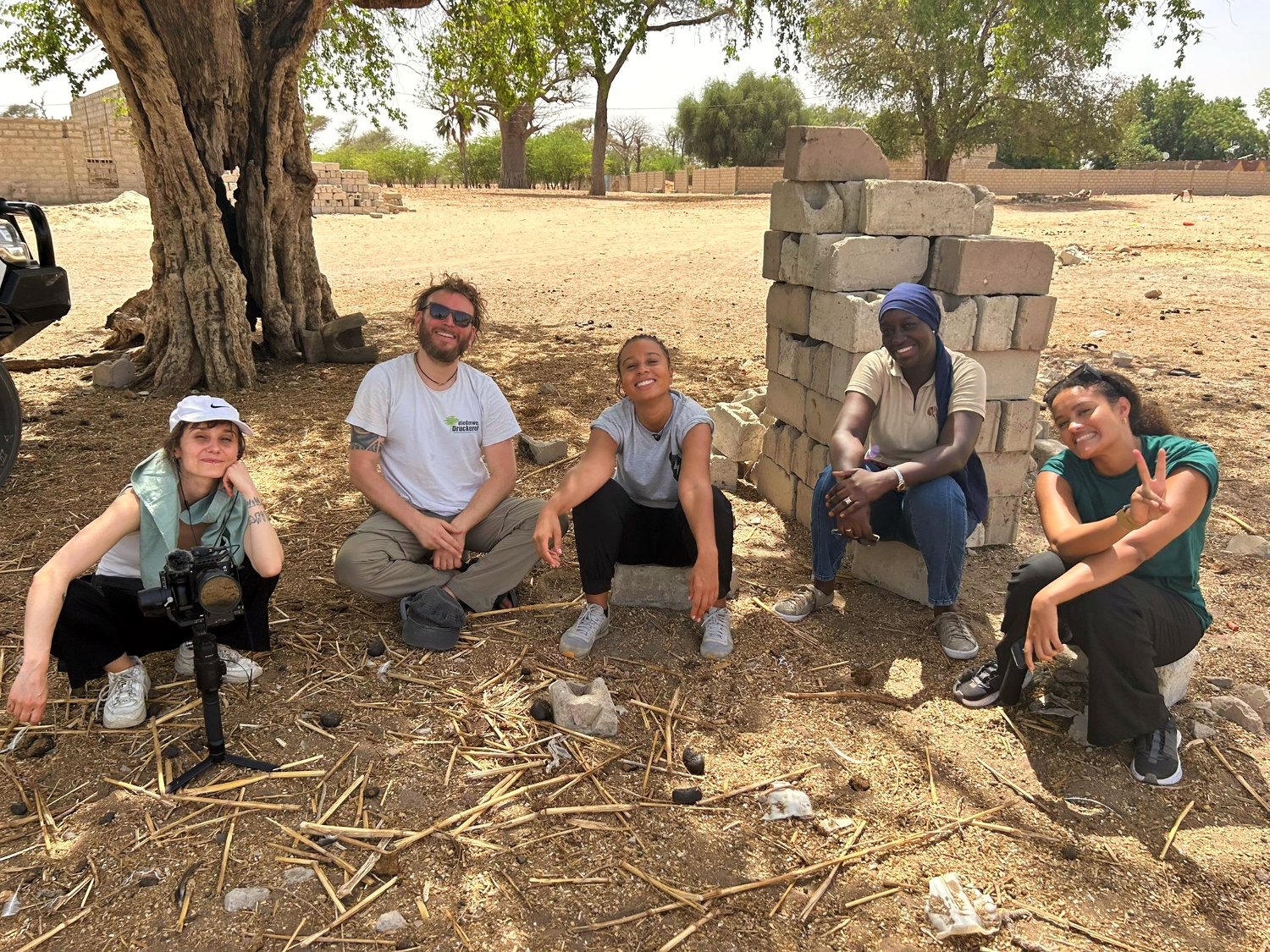 Teamarbeit im Senegal.