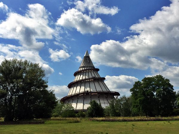 Der Jahrtausendturm in Magdeburg - Höchstes Holzgebäude der Welt