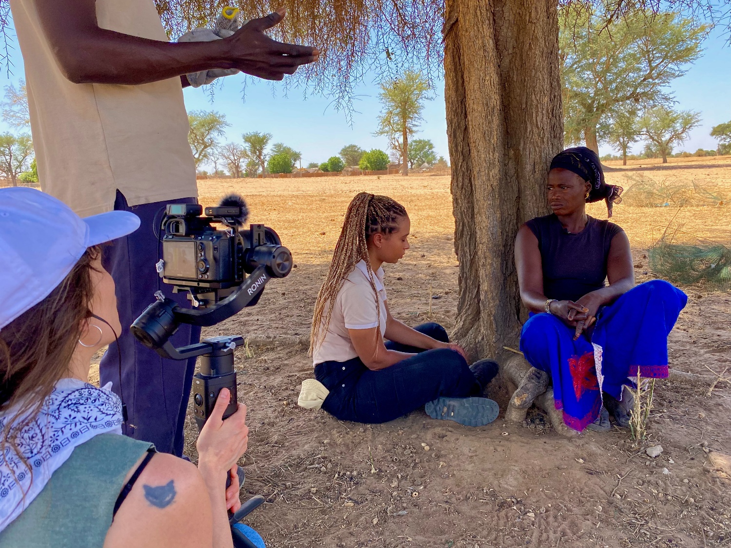 Interview im Senegal