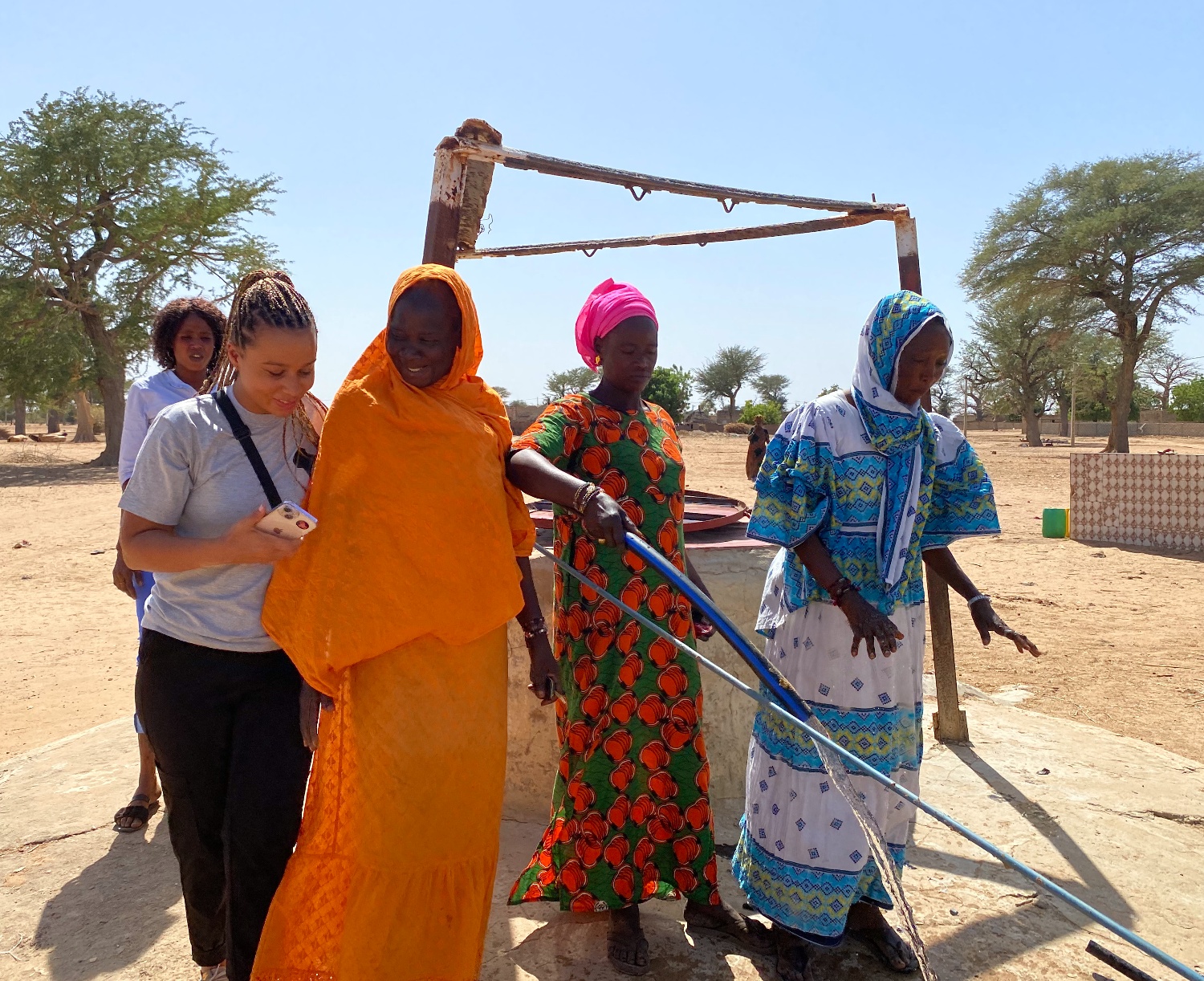 Solarpumpe im Senegal