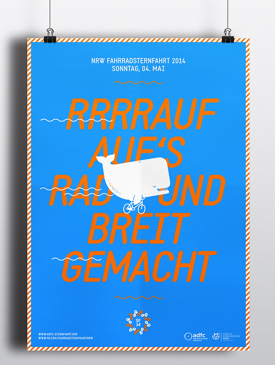 NRW FahrradSternfahrt für eine fahrradfreundliche Verkehrspolitik