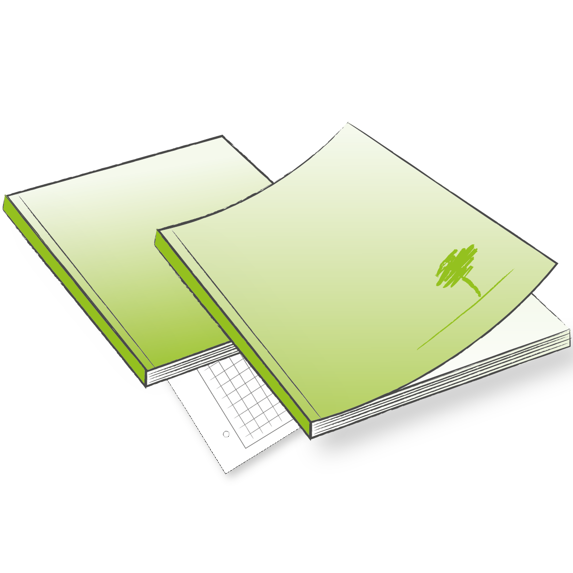 Collegeblöcke Softcover