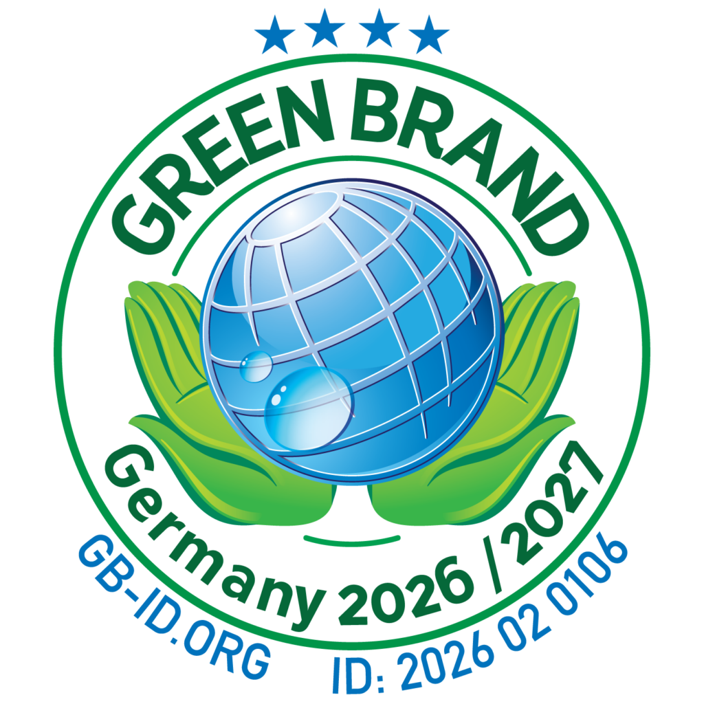 GREEN BRAND-Gütesiegel Germany 2026 / 2027 – GB-ID.ORG, ID: 2026 02 0106